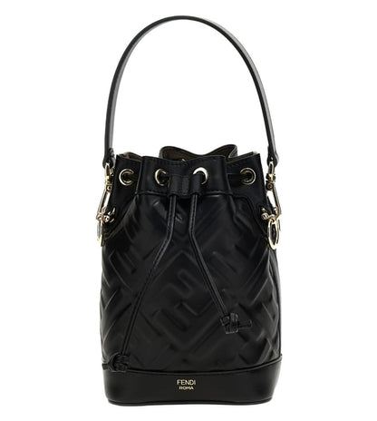 Black Mon Tresor Mini Bucket Bag