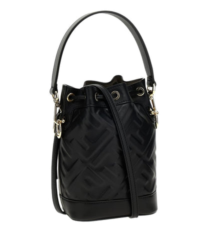 Black Mon Tresor Mini Bucket Bag