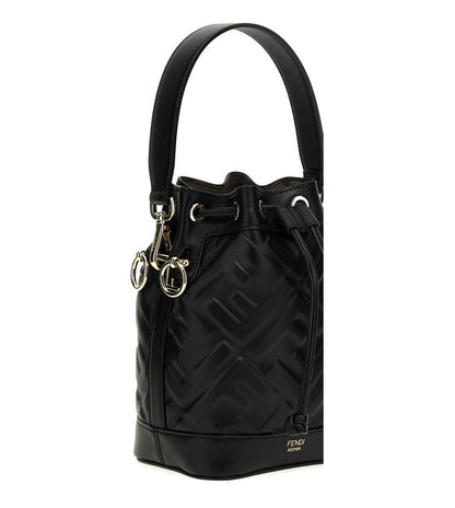Black Mon Tresor Mini Bucket Bag