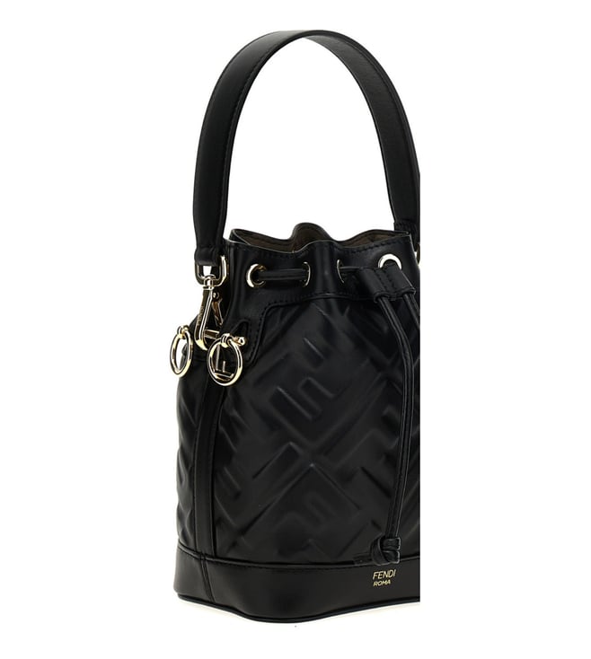 Black Mon Tresor Mini Bucket Bag