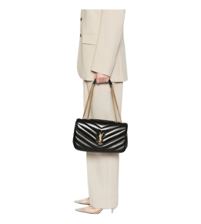 Saint Laurent Black Small Loulou