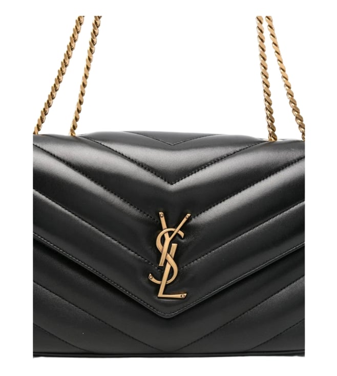 Saint Laurent Black Small Loulou