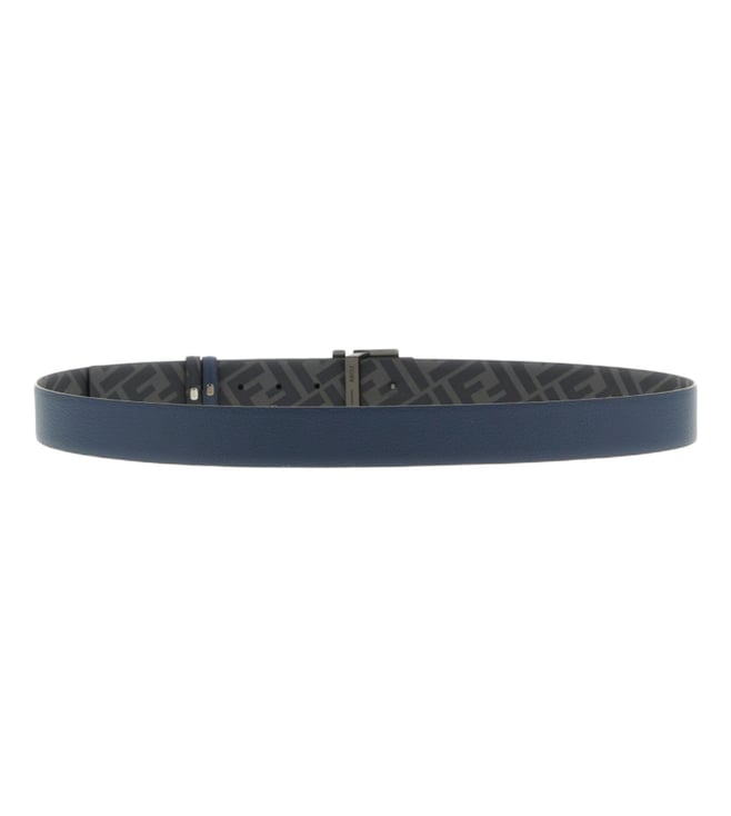 Blue FF Buckle Reversible Belt