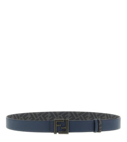 Blue FF Buckle Reversible Belt