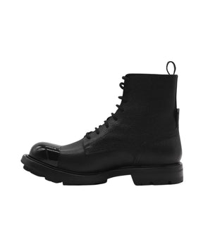 Black Lace-up Boots