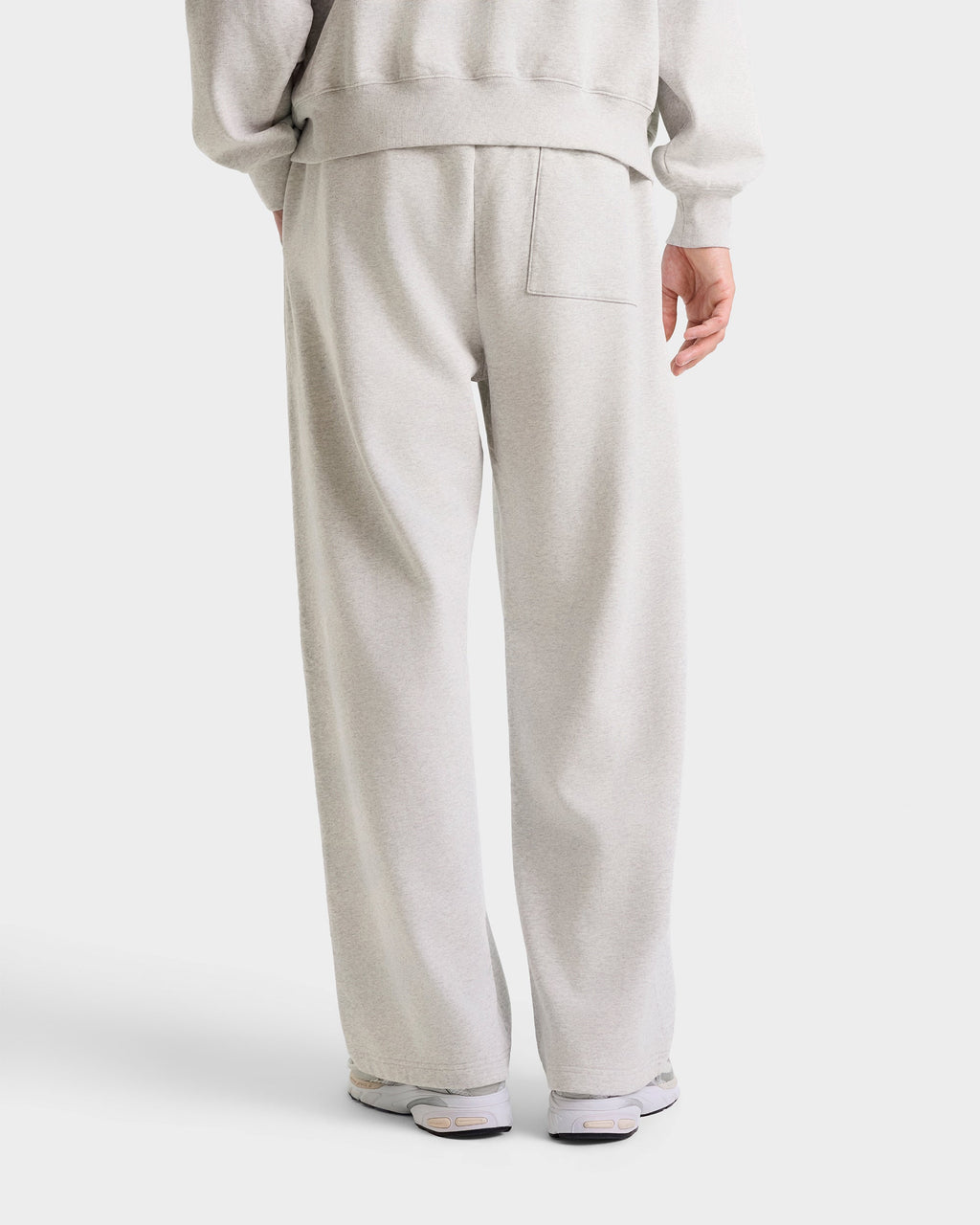 California Emblem Wide Sweatpant - Heather Gray/Forest