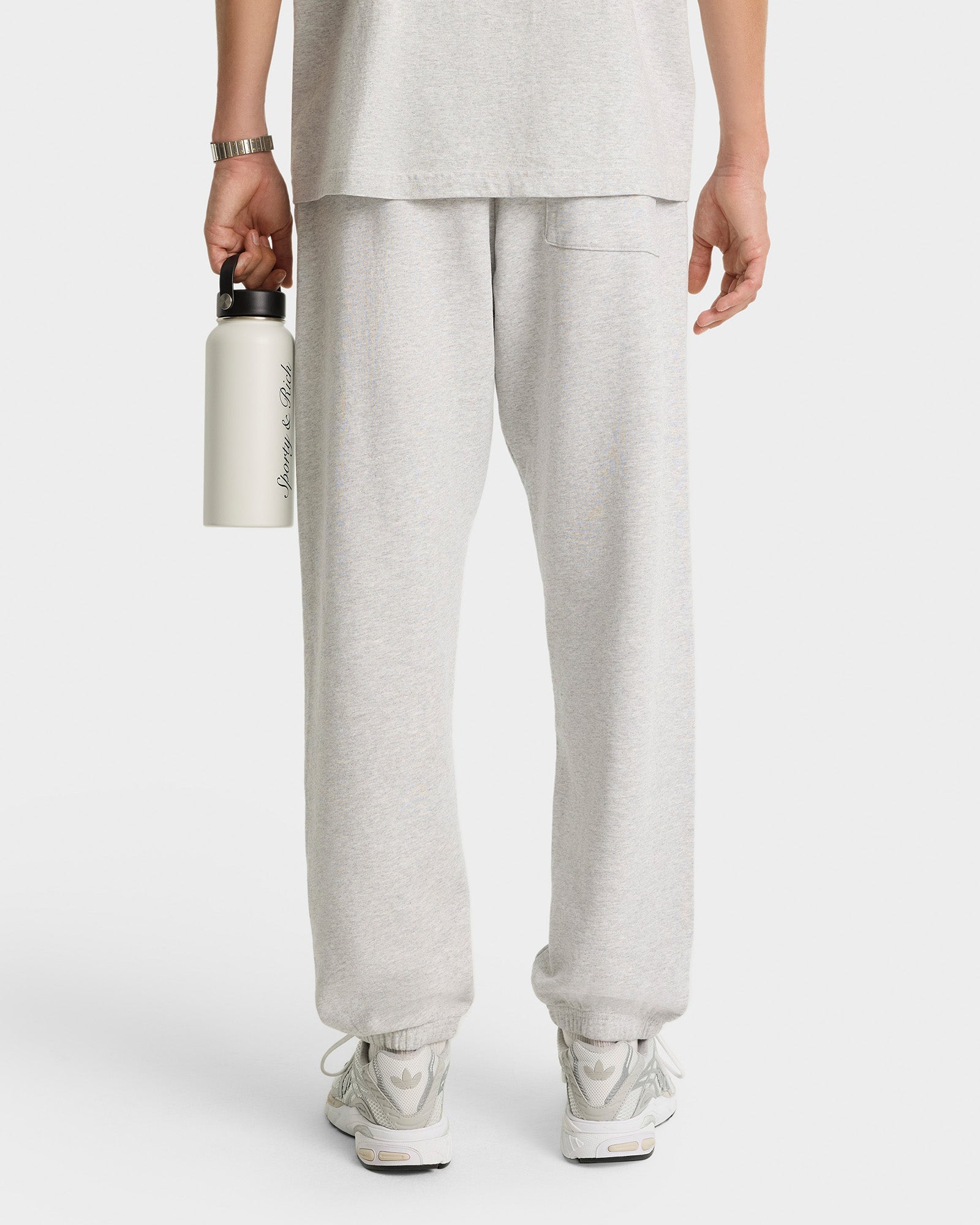 Syracuse Embroidered Sweatpant - Heather Gray/Navy