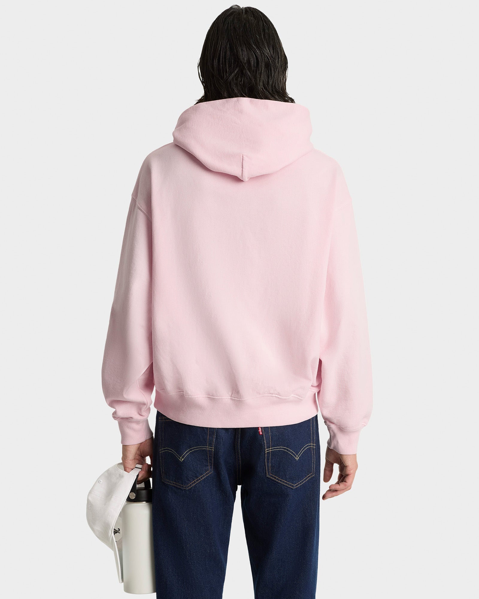 Syracuse Embroidered Hoodie - Pink Dolphin