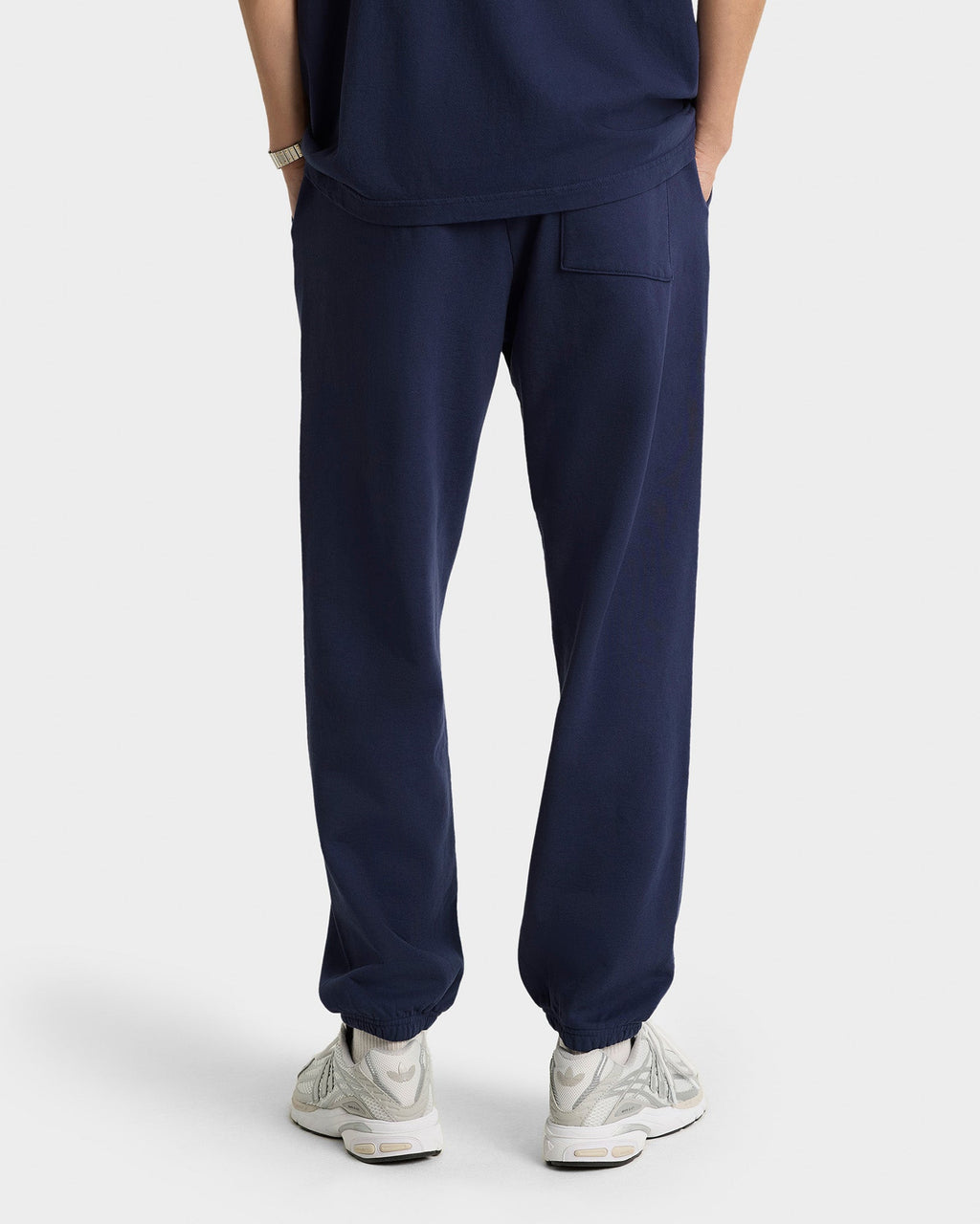 Syracuse Embroidered Sweatpant - Navy/White