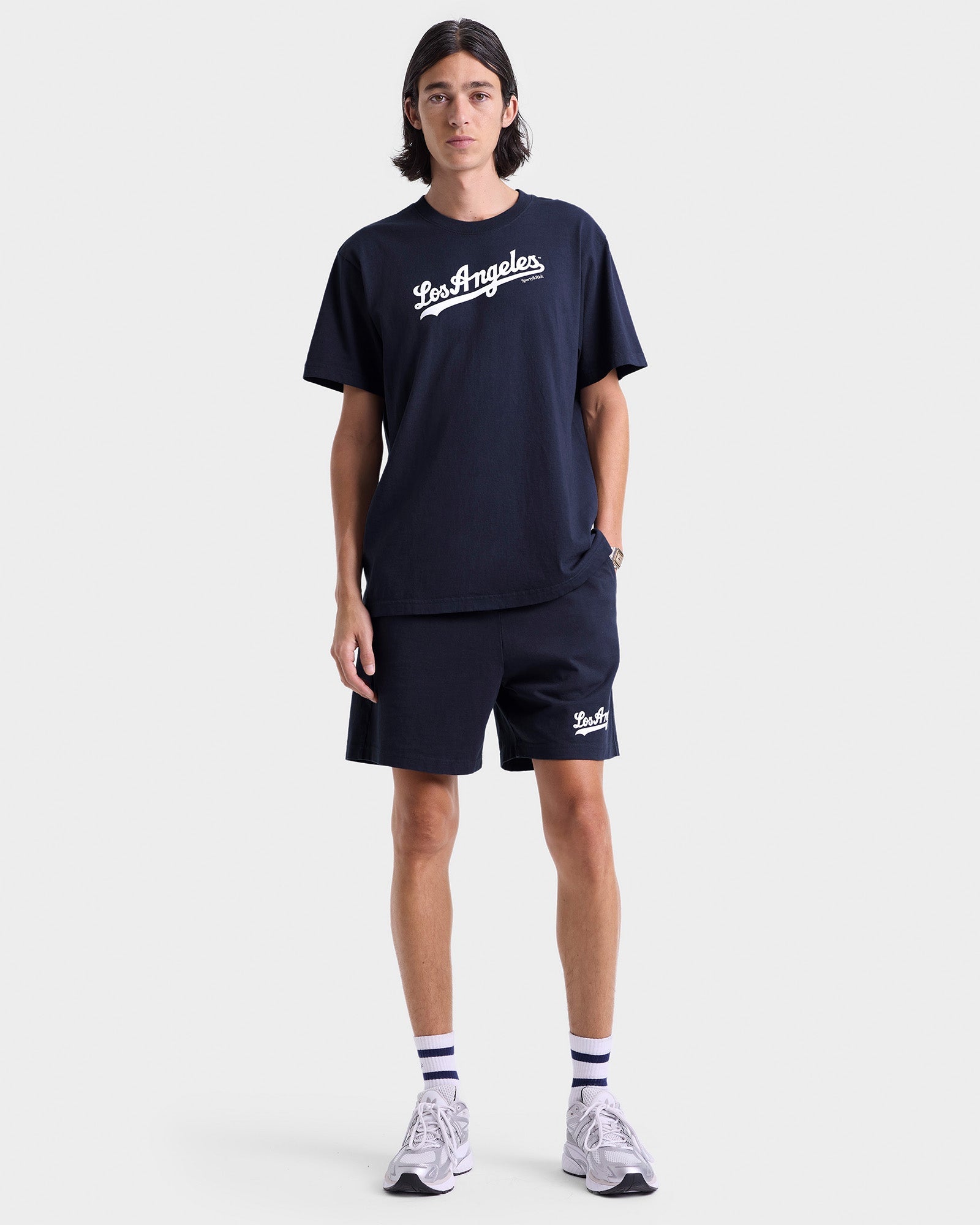 Dodgers T-Shirt - Navy/White