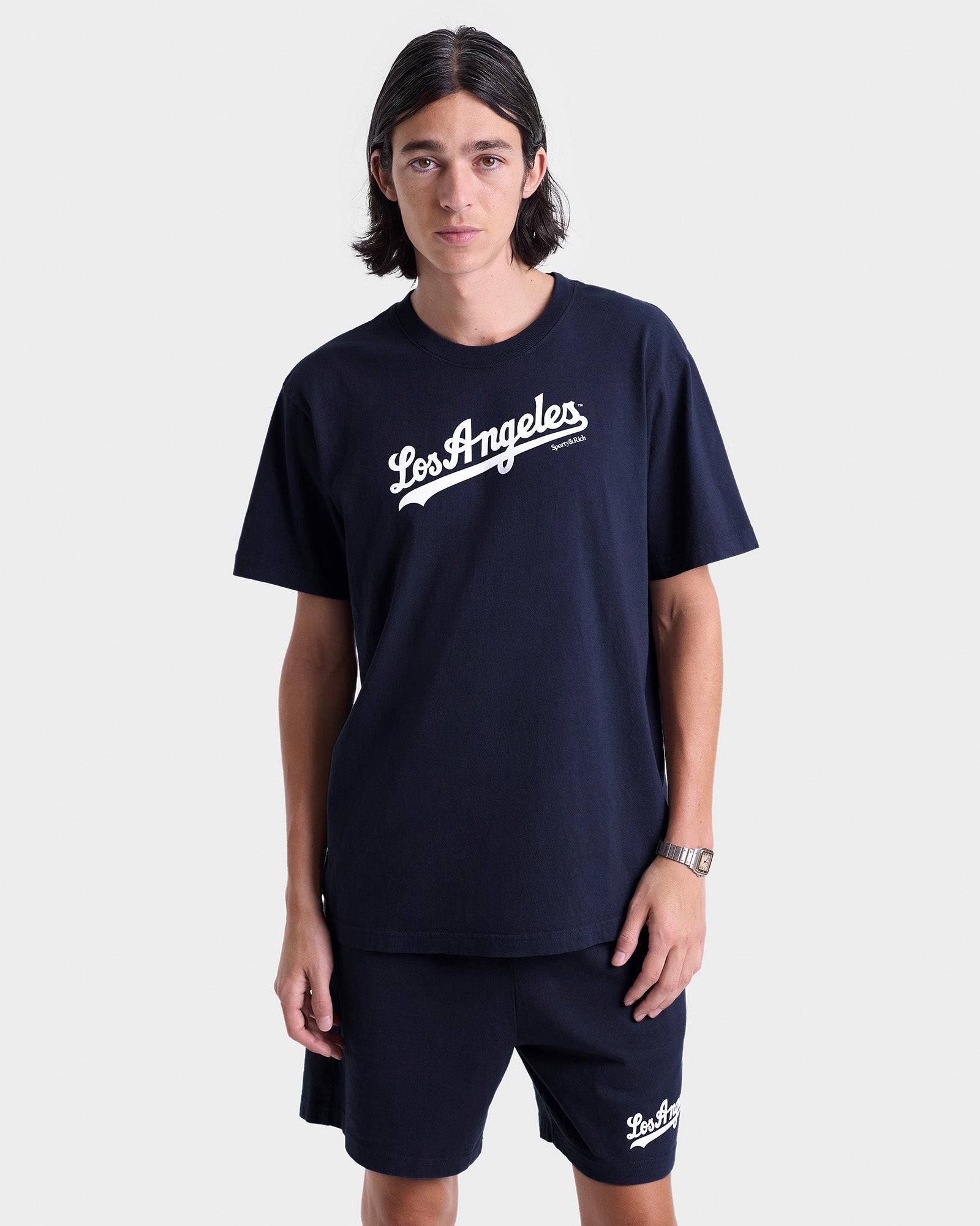 Dodgers T-Shirt - Navy/White