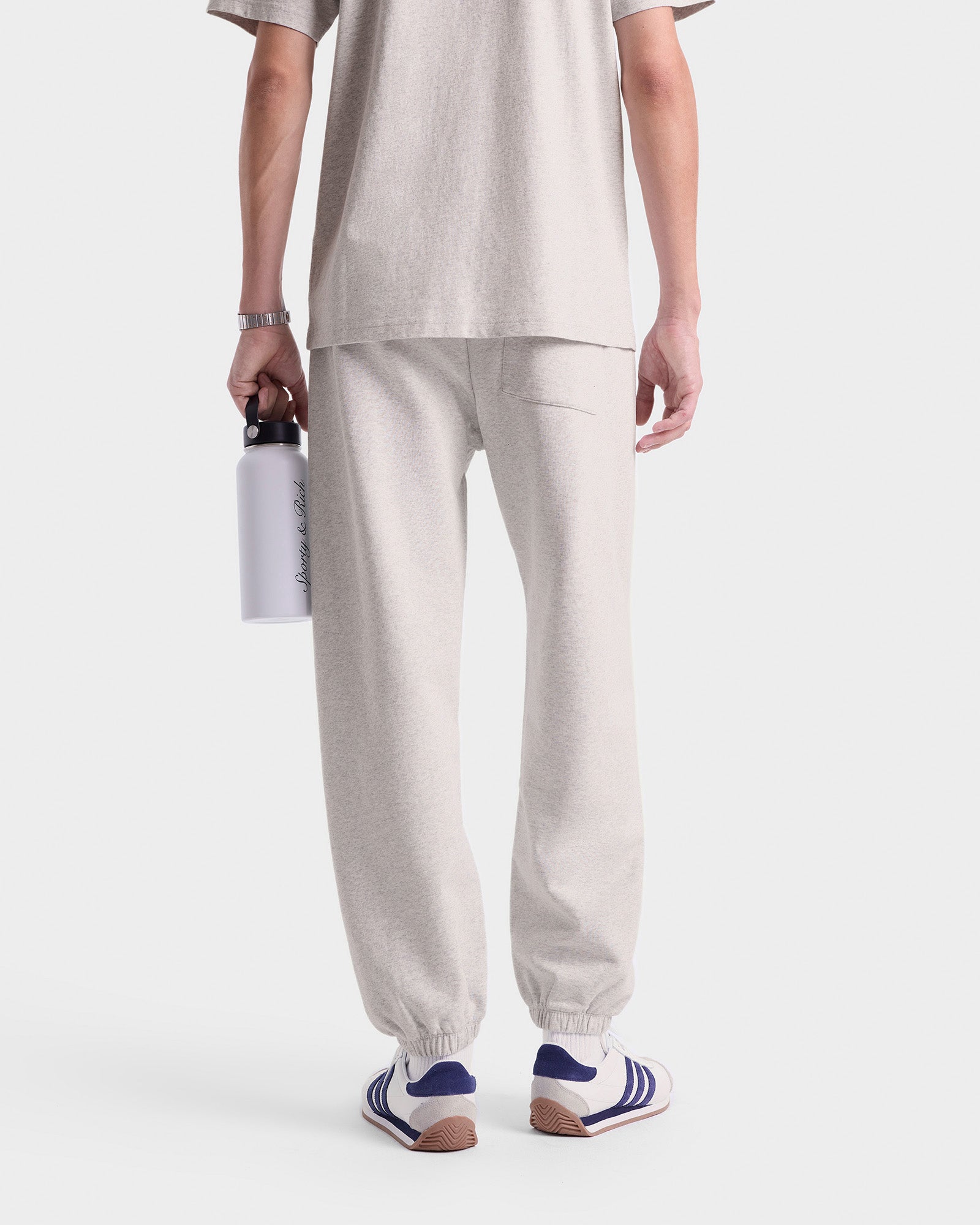 Dodgers Serif Sweatpant - Heather Gray/Navy