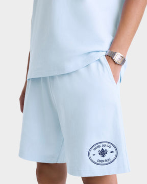 Eden Crest Gym Short - Ciel/Navy
