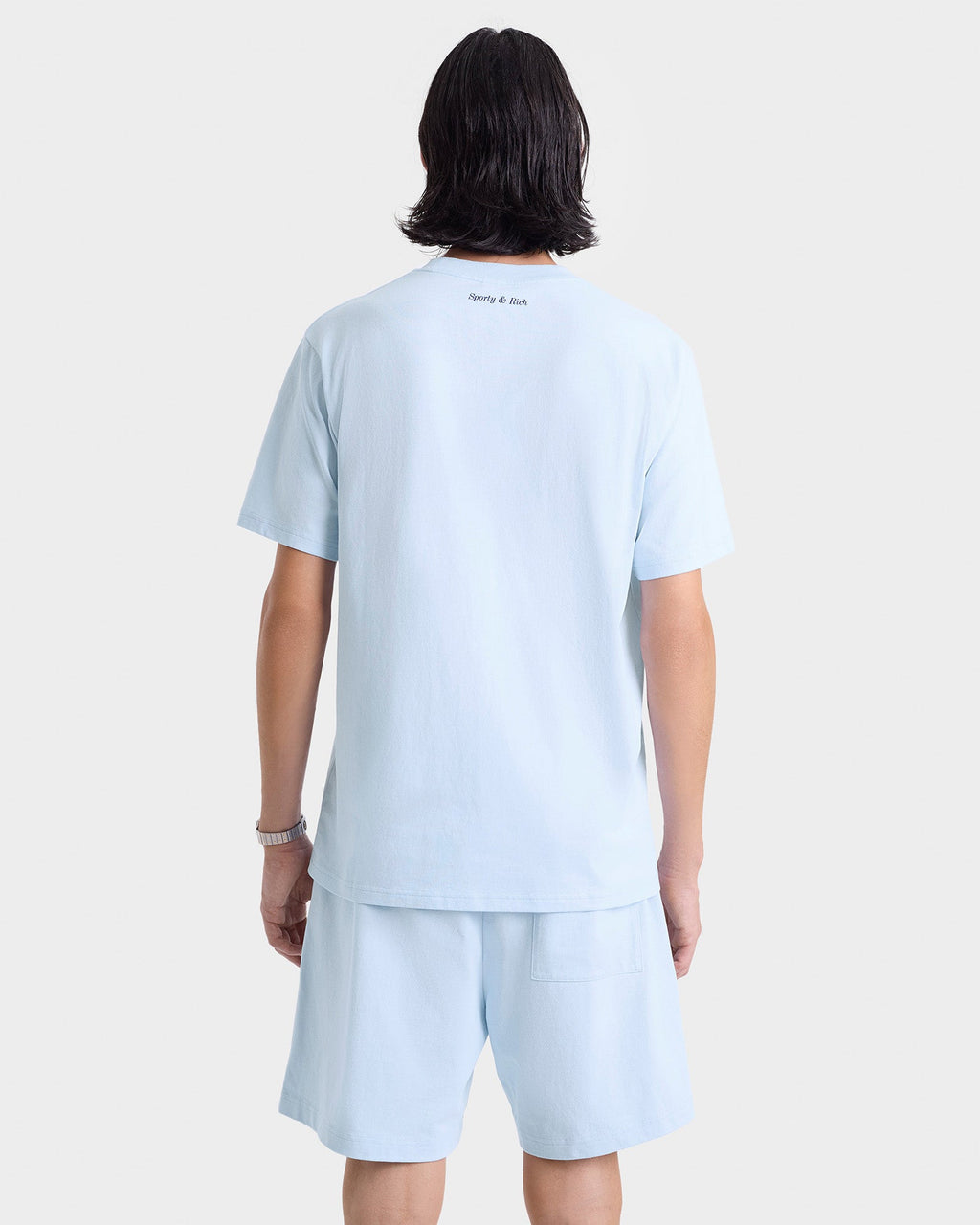 Eden Crest Gym Short - Ciel/Navy