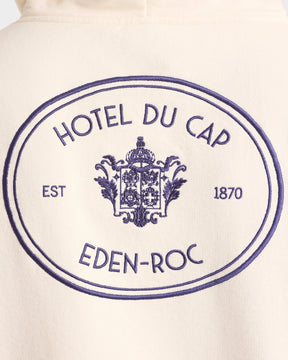 Eden Crest Hoodie - Cream/Navy