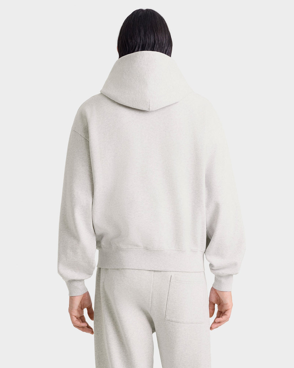 S&R Ivy Zip Hoodie - Heather Gray/Navy