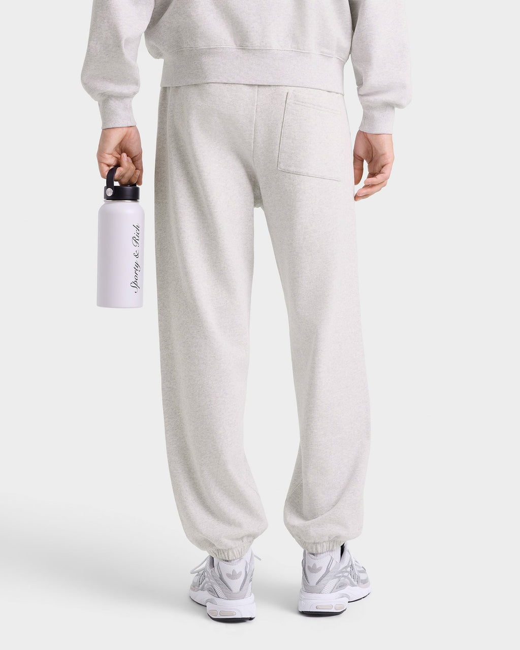 S&R Ivy Sweatpant - Heather Gray/Navy