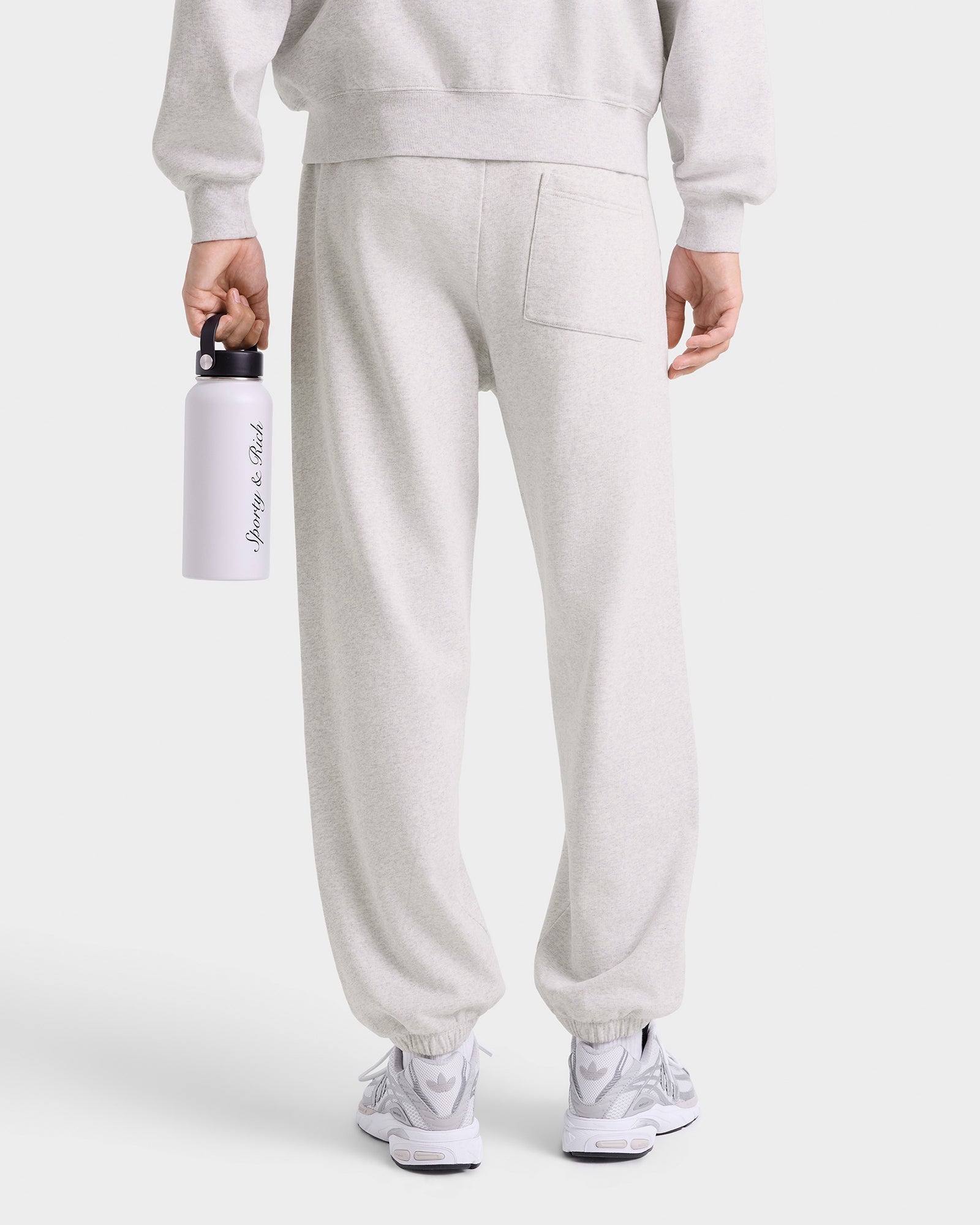 S&R Ivy Sweatpant - Heather Gray/Navy