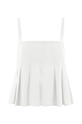 Mae Cotton Top - White
