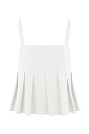 Mae Cotton Top - White
