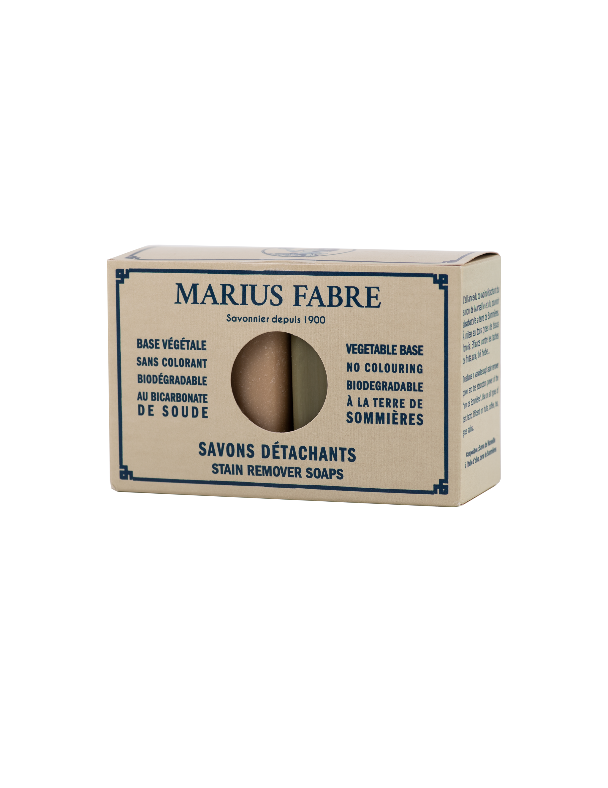 Marius Fabre Stain Removing Soap Bar - Set of 2