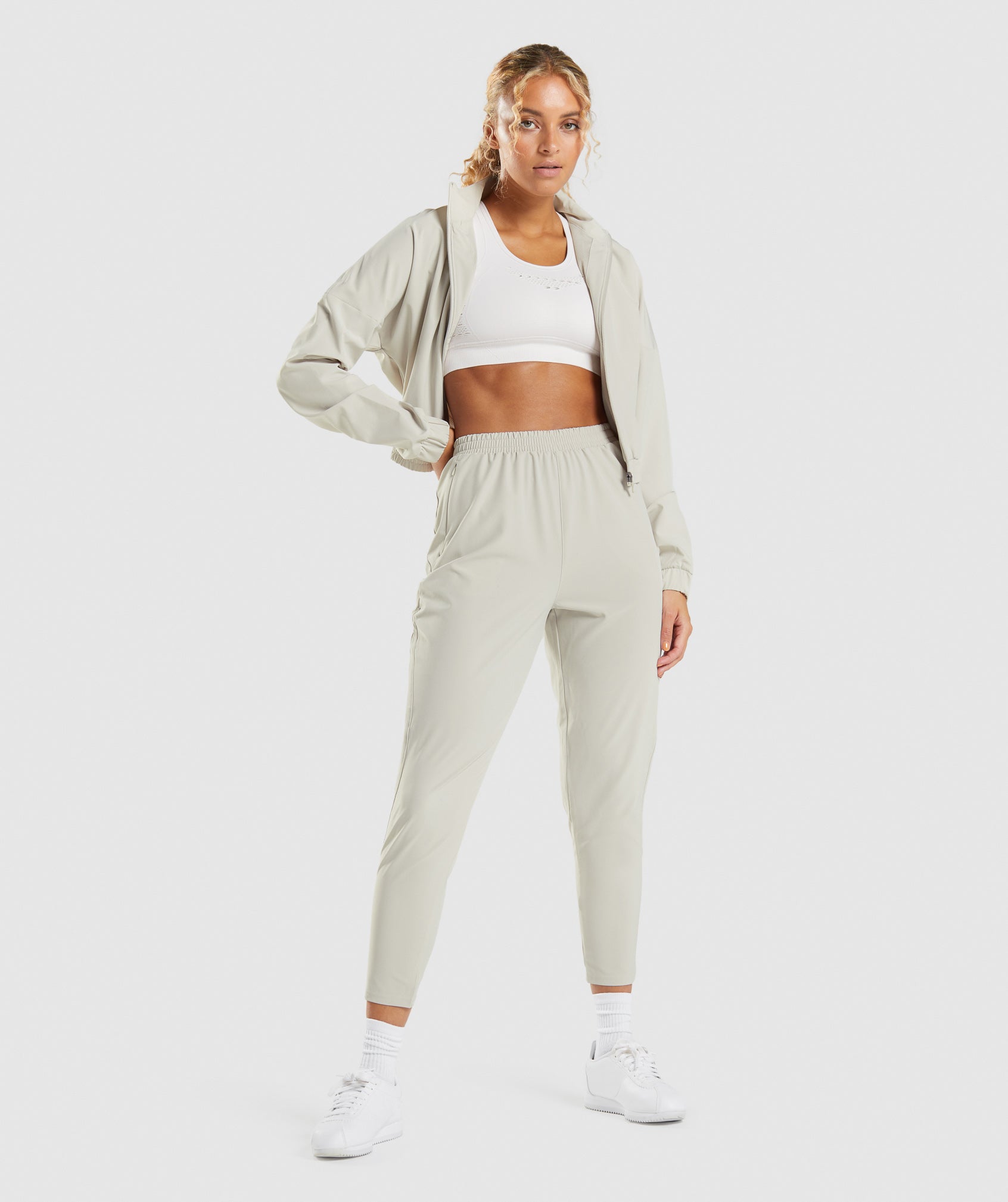 Gymshark Maximise Track Zip Jacket - Grey
