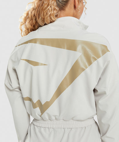 Gymshark Maximise Track Zip Jacket - Grey