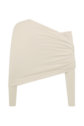 Corinna Modal One Shoulder Top - Ivory