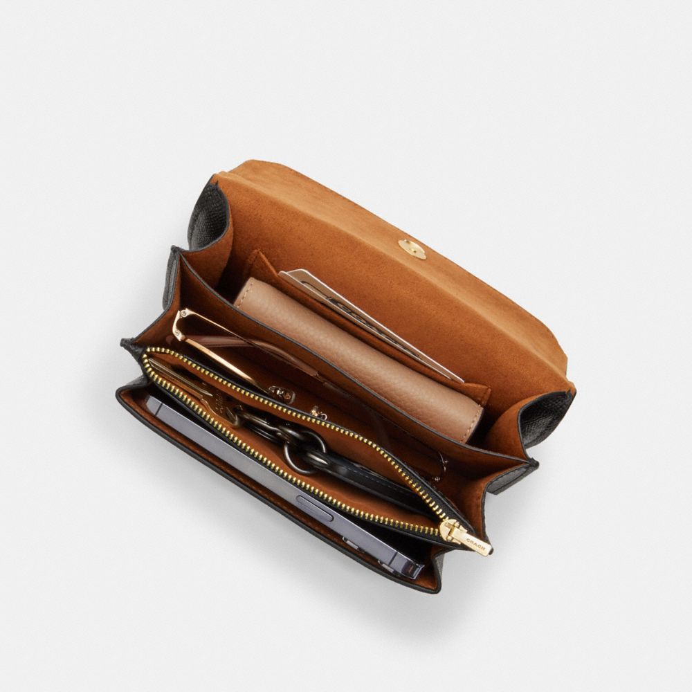 Mini Klare Crossbody Bag In Signature Canvas