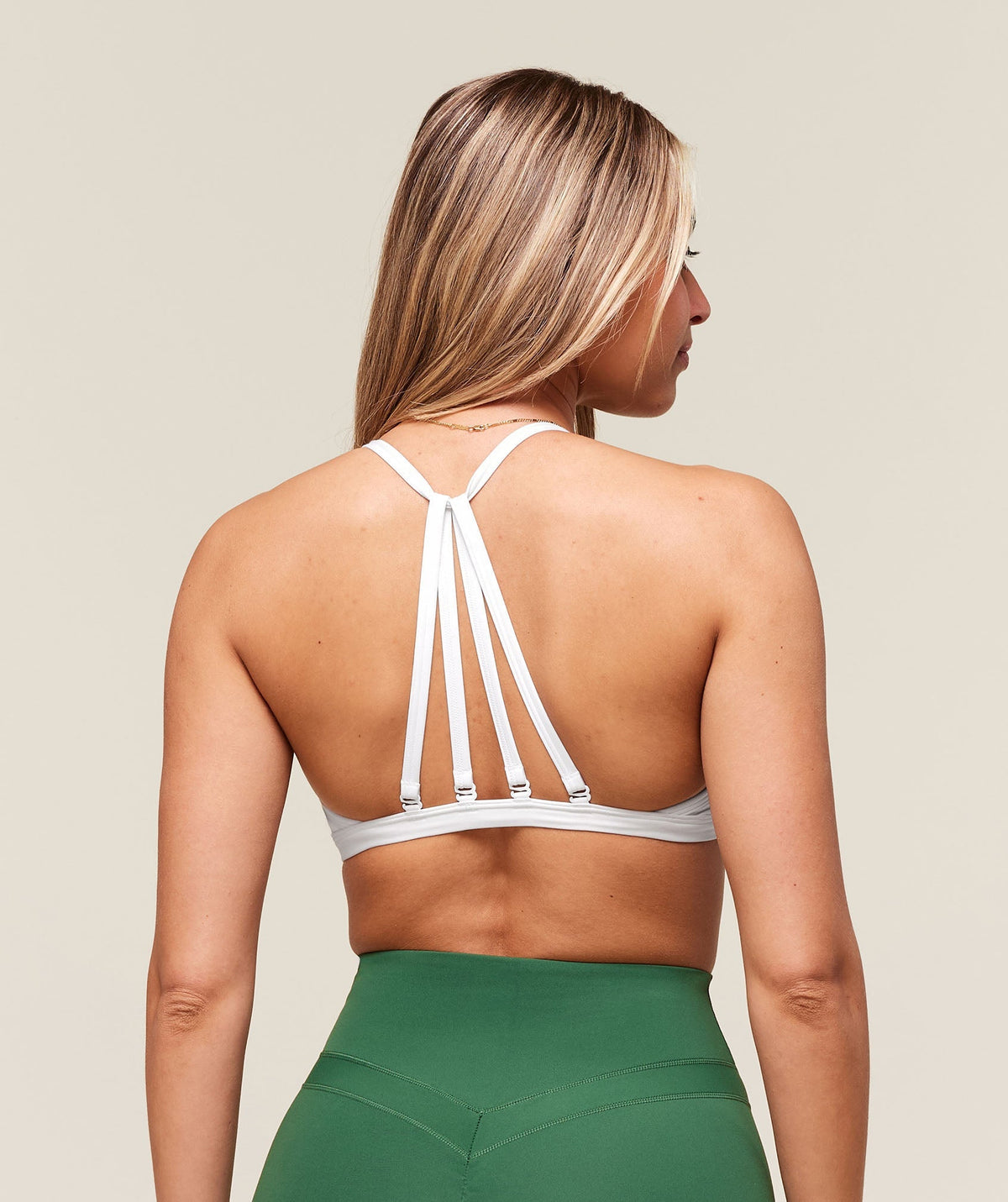 Gymshark Minimal Sports Bra - White
