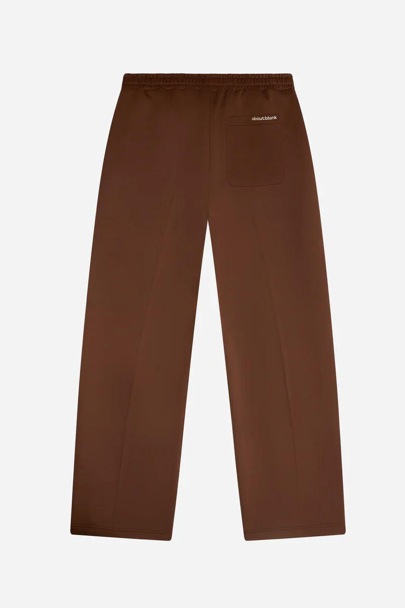 Monogram trackpant - brown/ecru