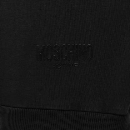 Moschino Active Logo Tape Sweatshirt Black