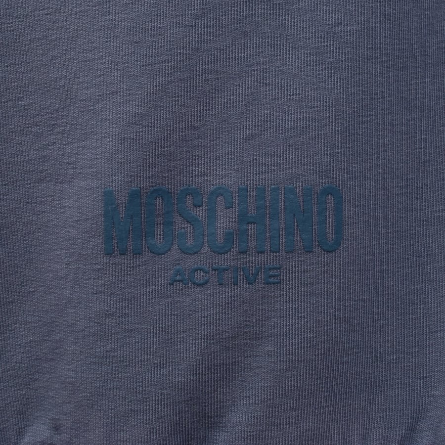 Moschino Active Logo Tape Sweatshirt Blue