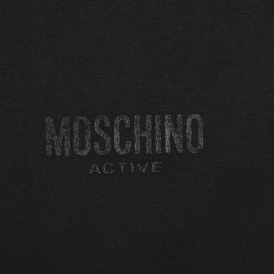 Moschino Active T Shirt Black