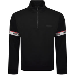 Moschino Active Zip Sweatshirt Black