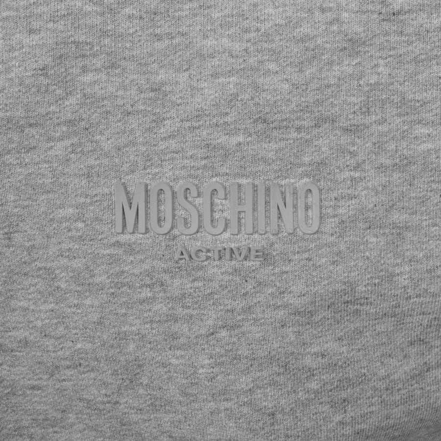 Moschino Active Zip Sweatshirt Grey