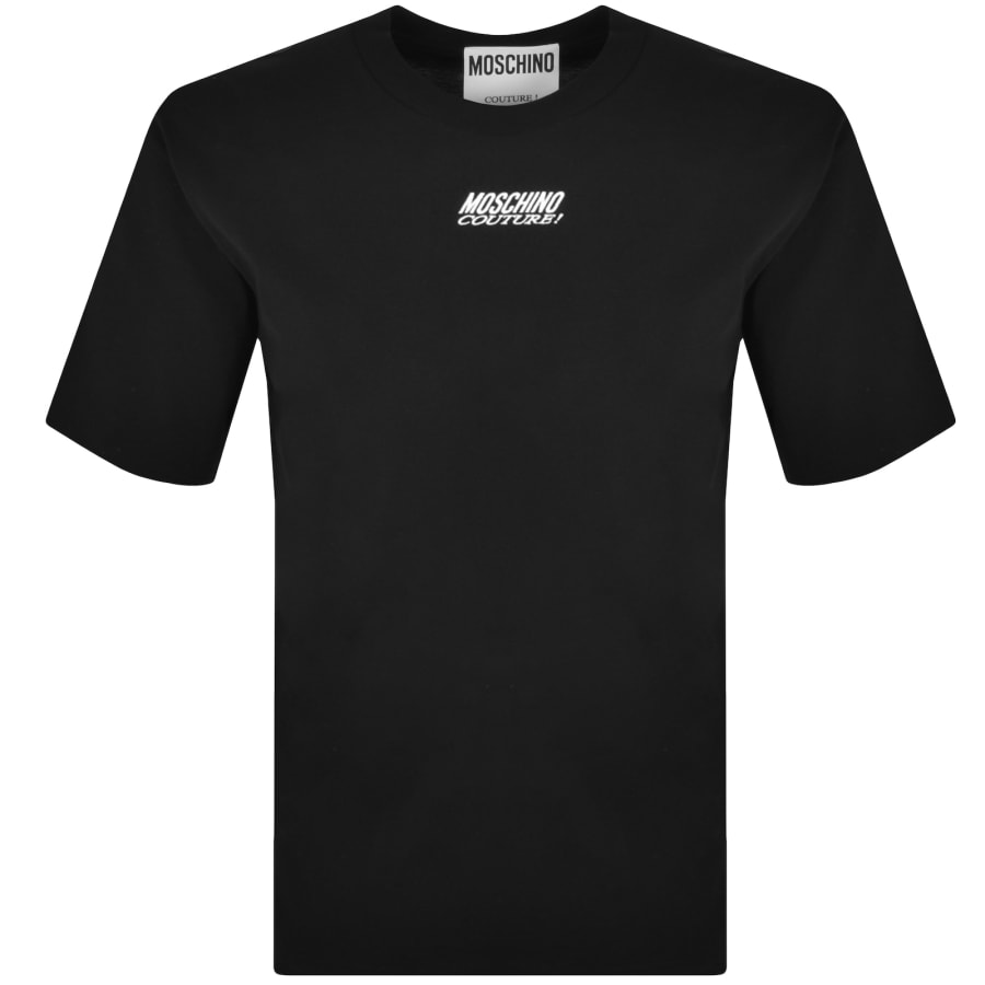 Moschino Logo T Shirt Black