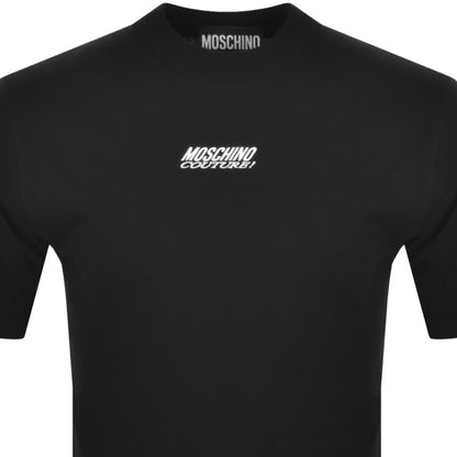 Moschino Logo T Shirt Black