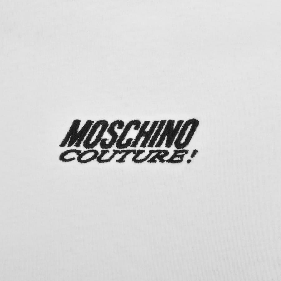 Moschino Logo T Shirt White