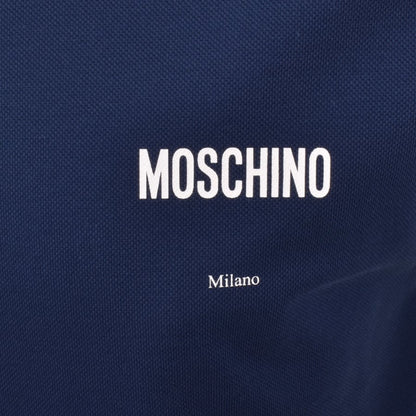 Moschino Short Sleeved Polo T Shirt Blue