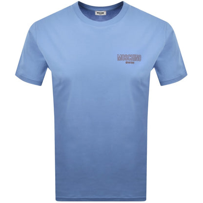 Moschino Swim T Shirt Blue