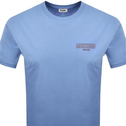 Moschino Swim T Shirt Blue