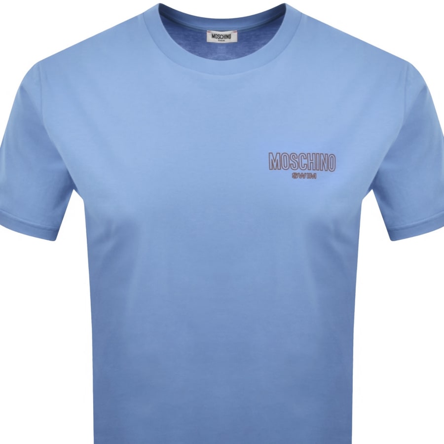 Moschino Swim T Shirt Blue
