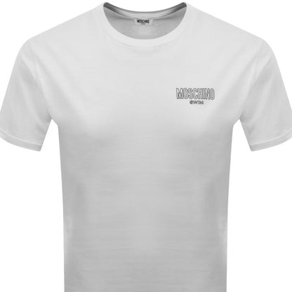 Moschino Swim T Shirt White