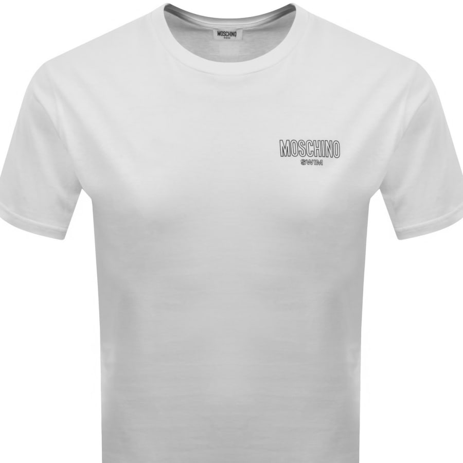Moschino Swim T Shirt White