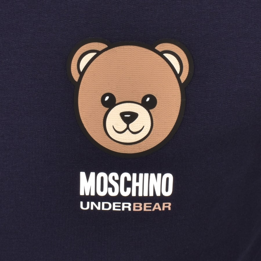 Moschino Underwear Logo Sweatshirt Navy