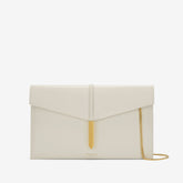 DeMellier The Tokyo Clutch off-white smooth