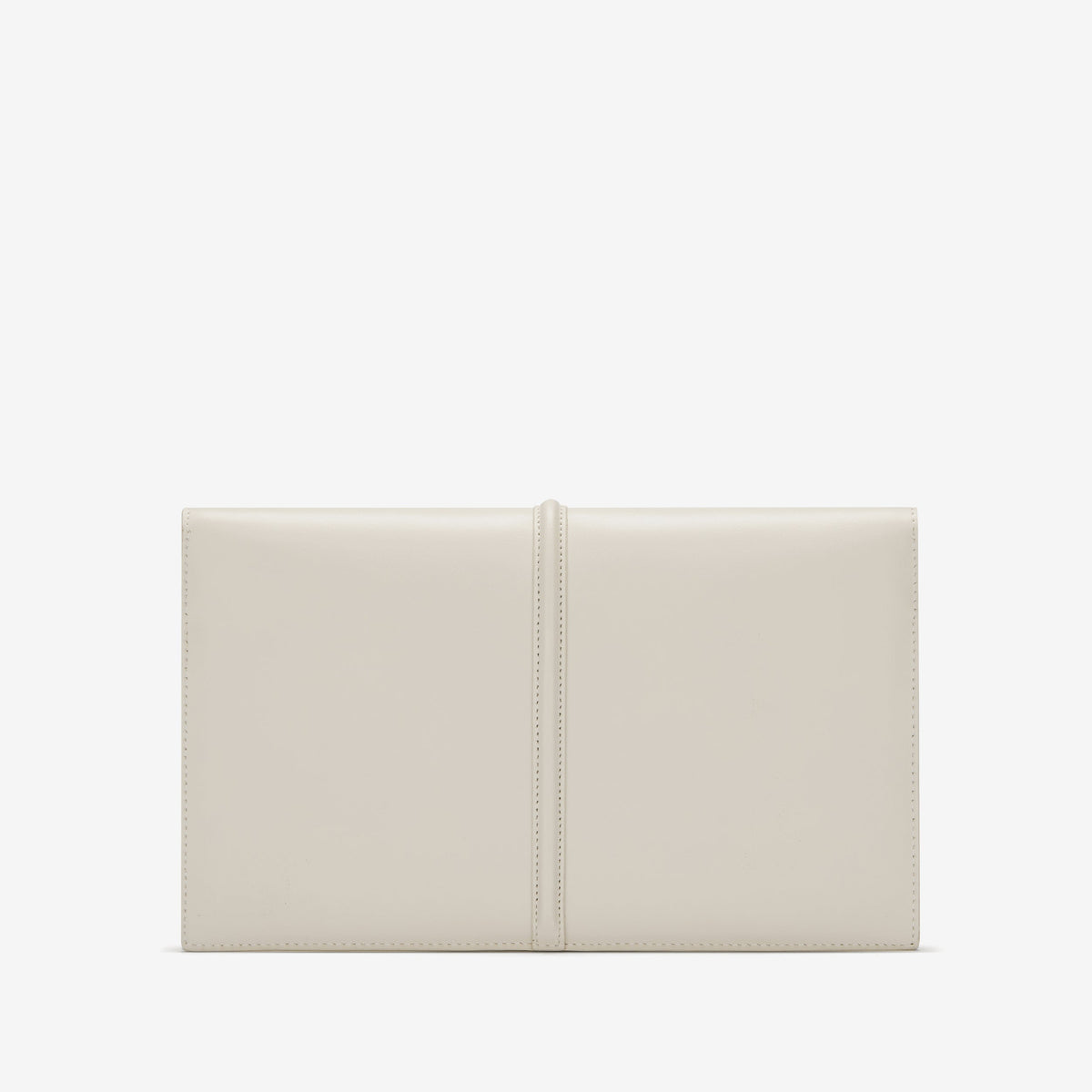 DeMellier The Tokyo Clutch off-white smooth