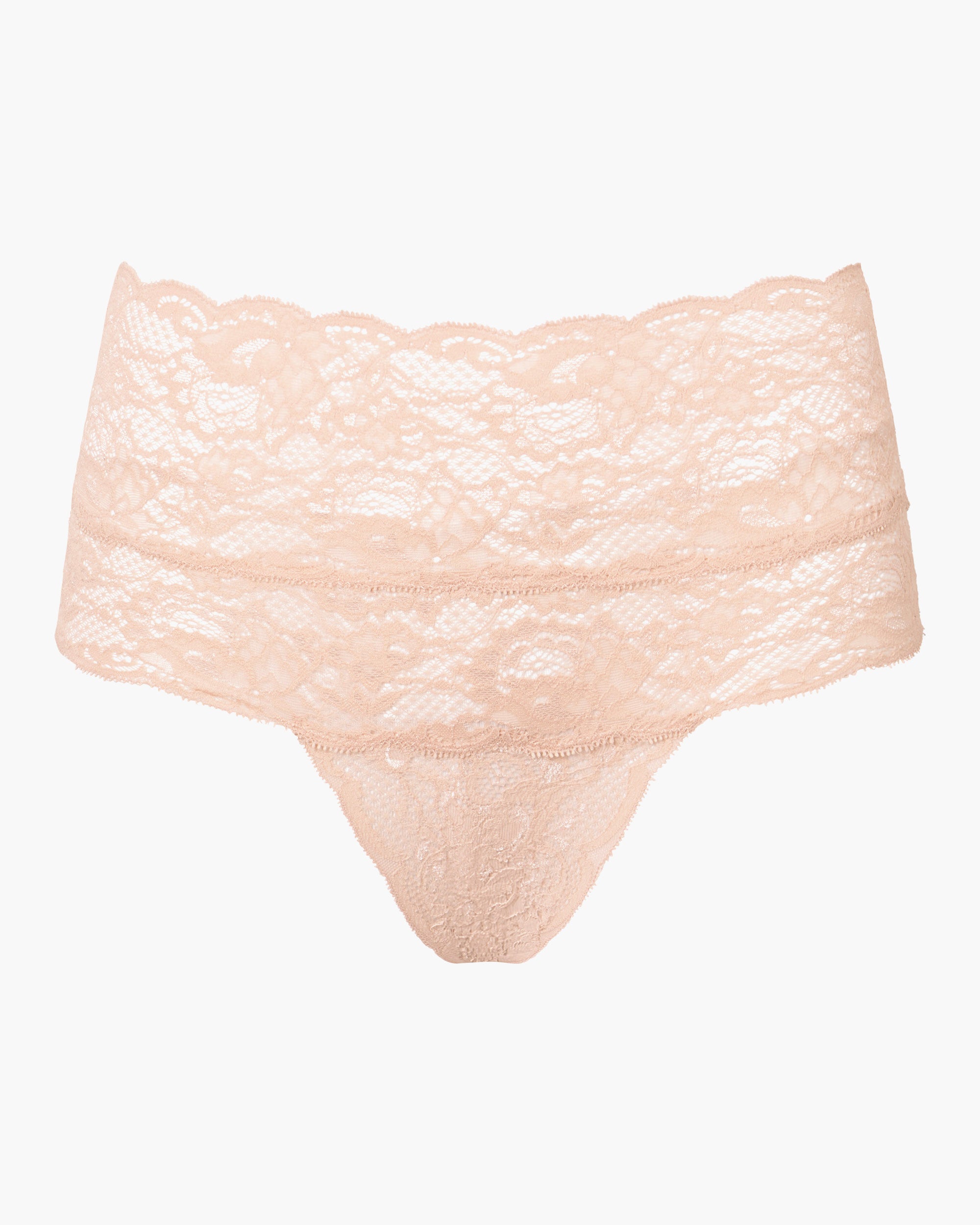 High Waisted Thong