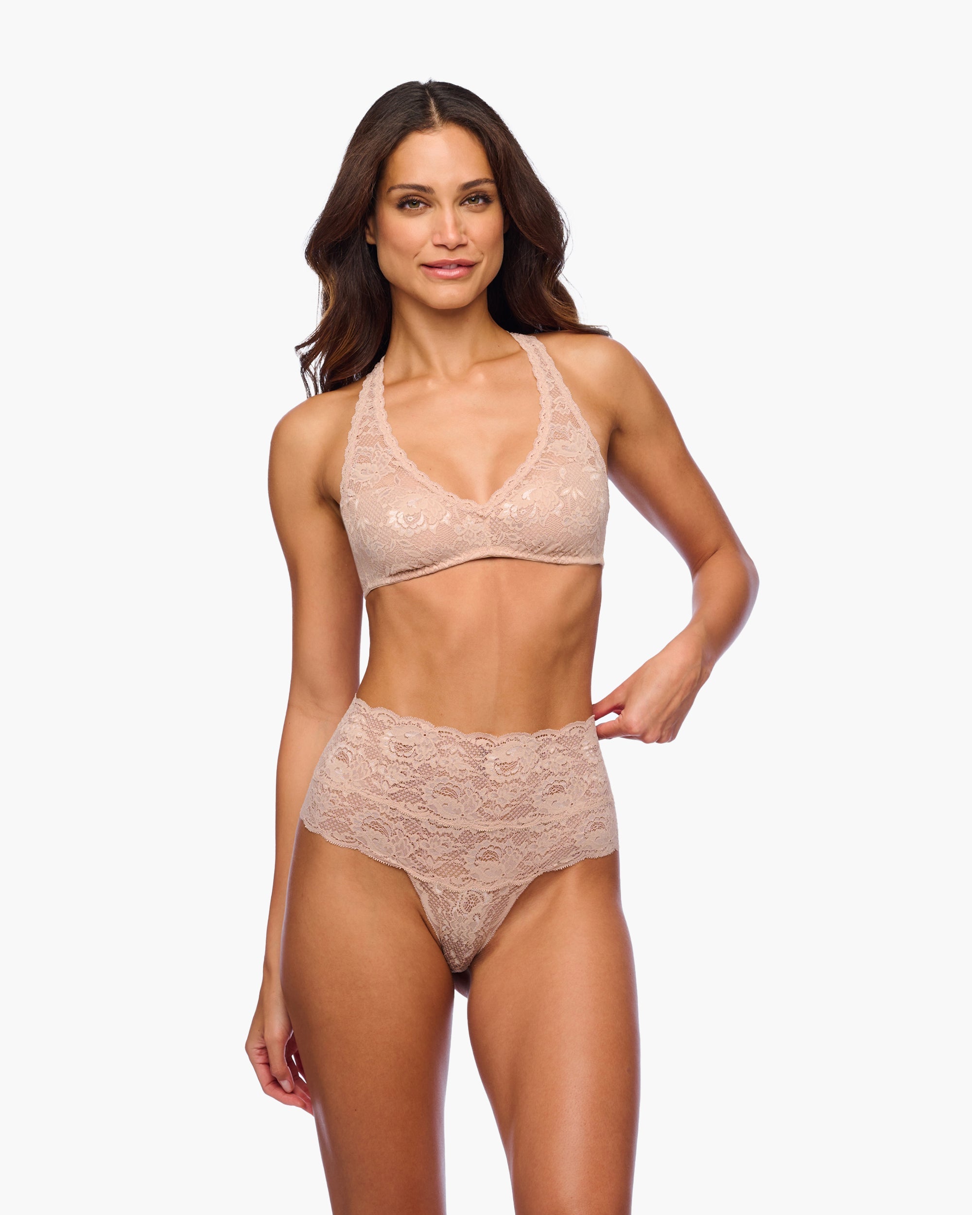 High Waisted Thong